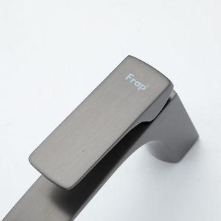 Смеситель для раковины Frap F1087-9 Оружейная сталь